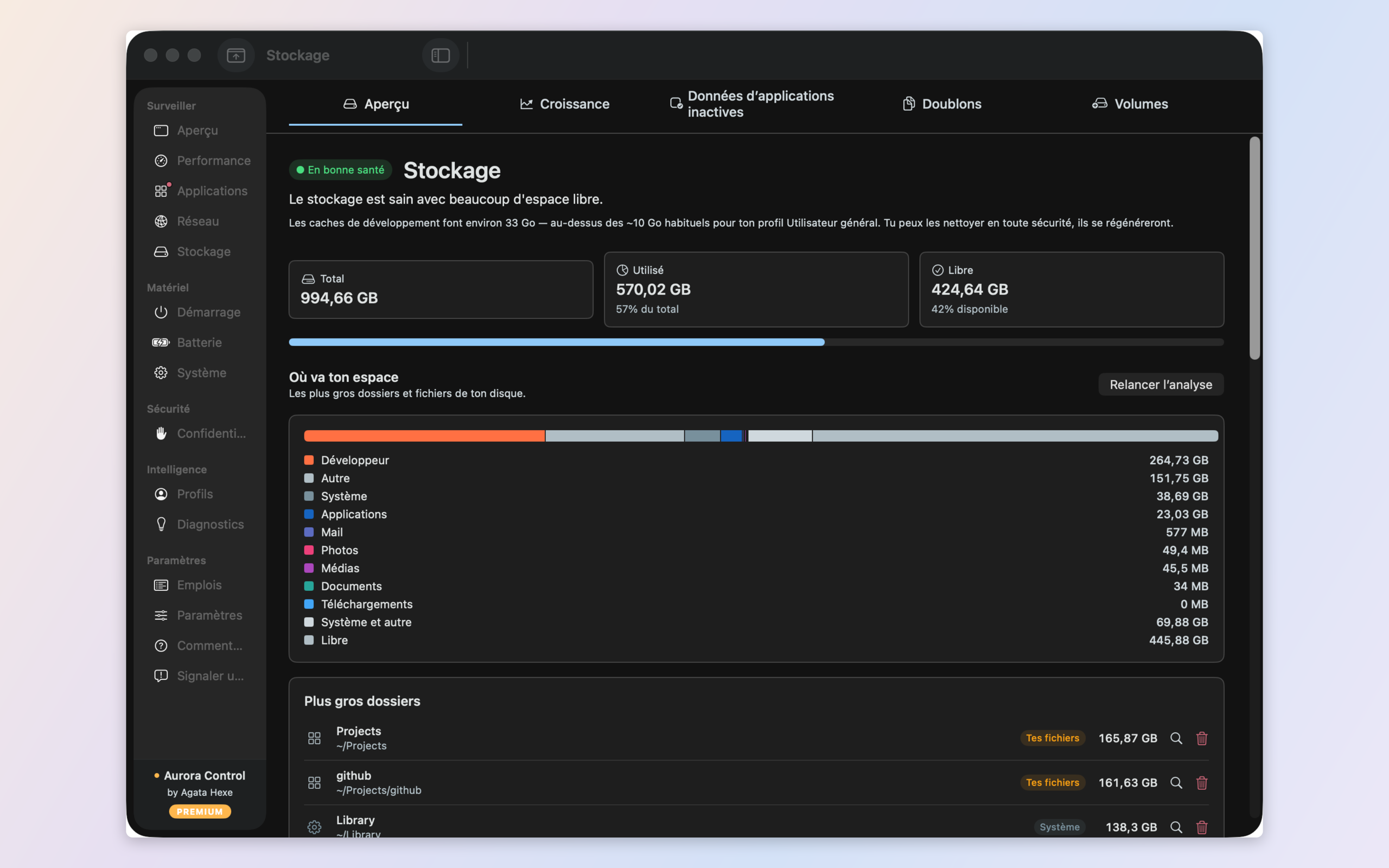 Duplicate finder — SHA-256 matches grouped with the space you'd reclaim